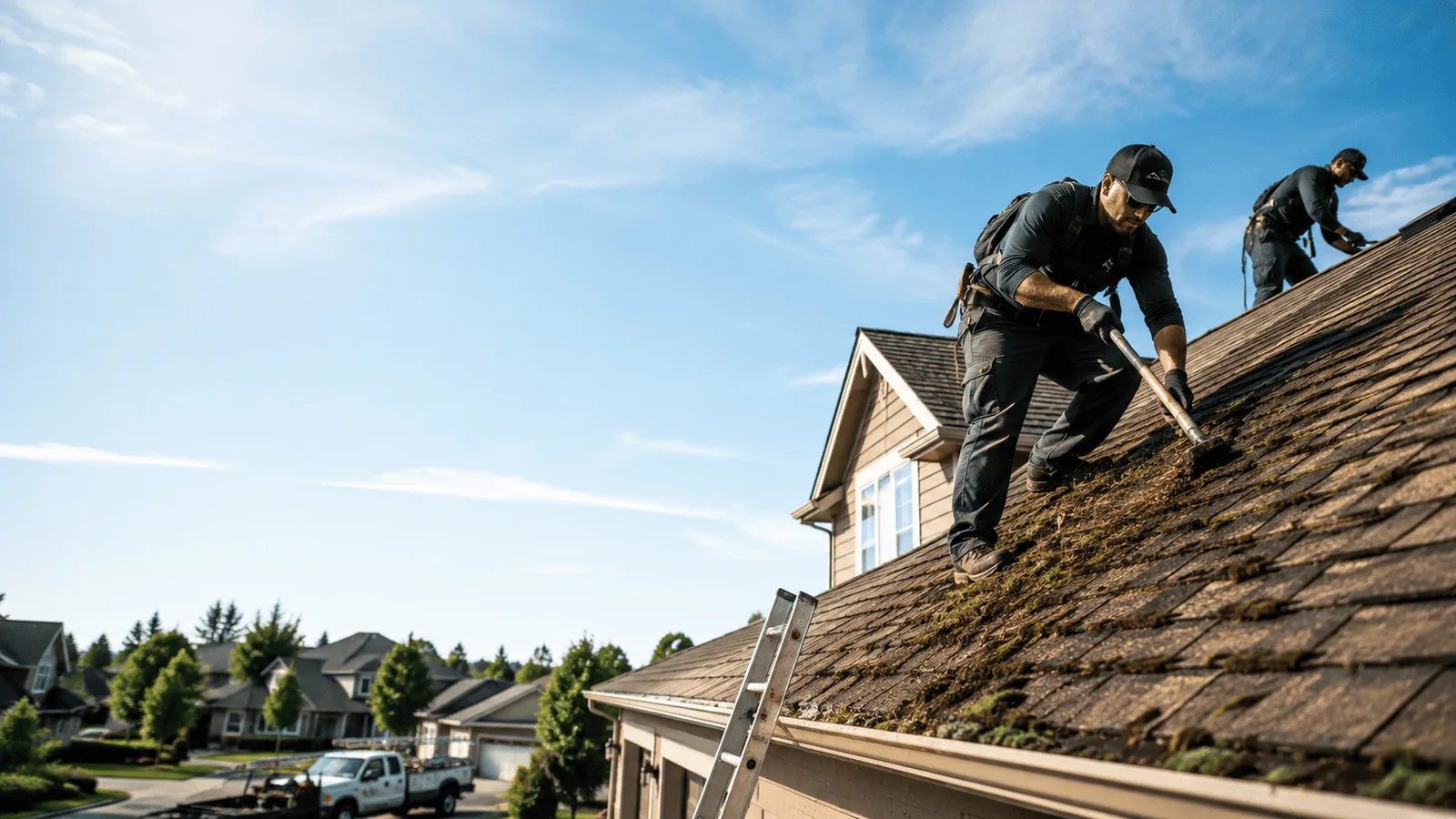 Roof Moss Removal in Marlin, TX near me